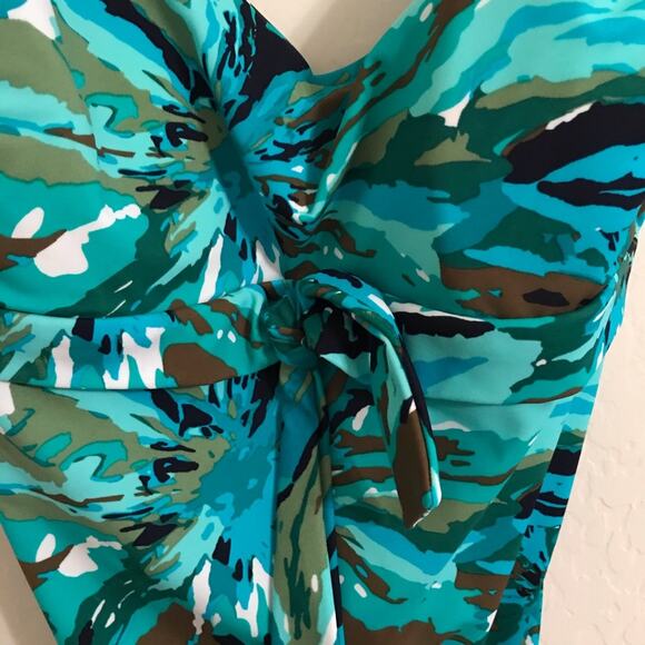 NWT Castaway Tropical One piece Swimsuit - Picture 3 of 9